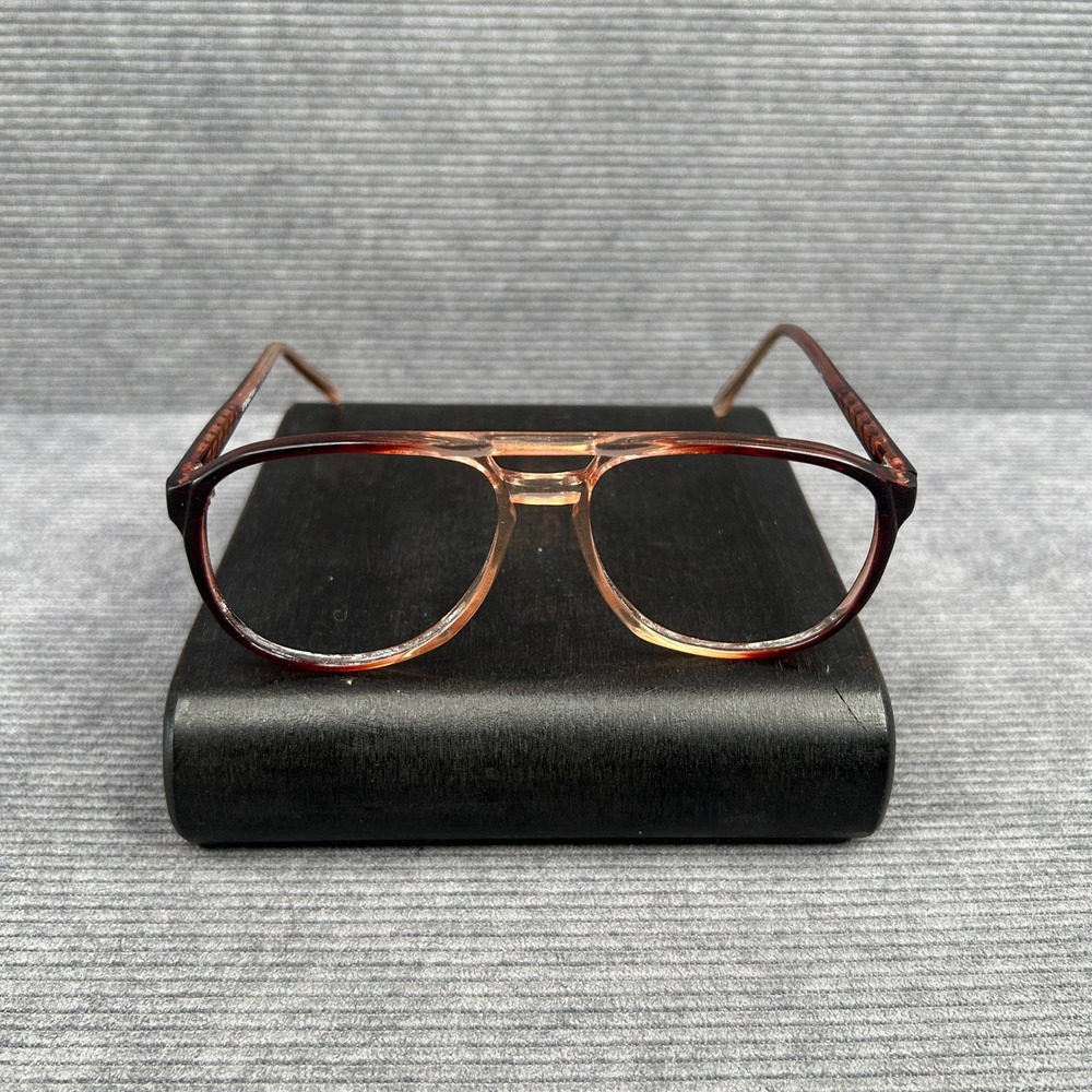 Georgetown Vintage Brown Ombre Aviator Double Bridge Eyeglasses Frames
